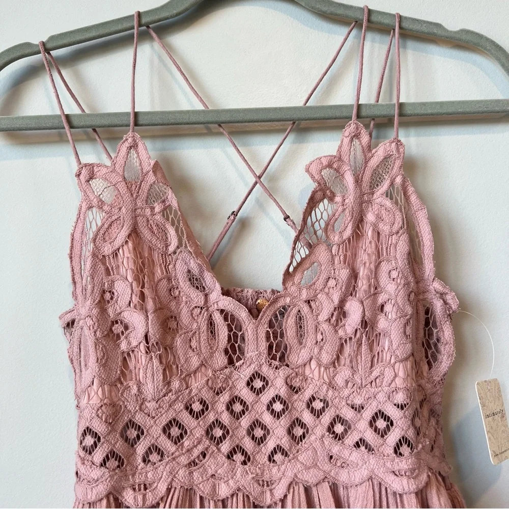 NWT Free People Adella Cami | Mauve | Size Small | Intimately by FP - Picture 4 of 14